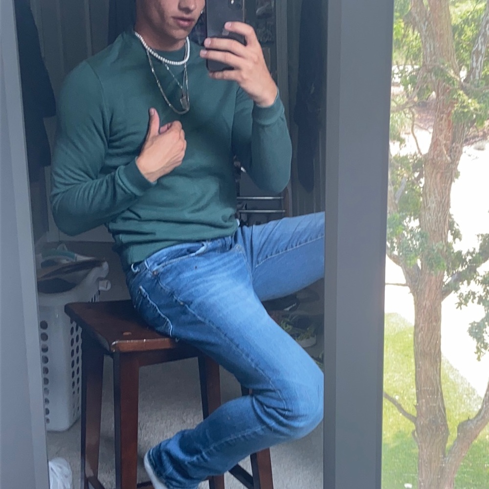 ASOS green XS crewneck